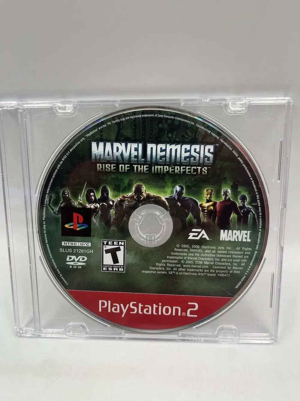 Marvel Nemesis Rise Of The Imperfects Greatest Hits Playstation 2